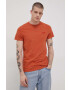 Superdry tricou din bumbac culoarea gri - Pled.ro