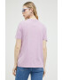 Superdry tricou din bumbac culoarea violet - Pled.ro