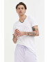 Superdry tricou din bumbac culoarea alb neted - Pled.ro