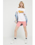 Superdry tricou din bumbac culoarea alb - Pled.ro