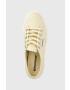 Superga tenisi 2730 MID PLATFORM femei culoarea bej S2127IW - Pled.ro