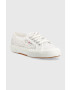 Superga tenisi 2750 MACRAME femei culoarea alb S81219W - Pled.ro