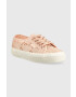 Superga tenisi 2750 MACRAME femei culoarea roz S81219W - Pled.ro