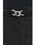 The Kooples pantaloni scurti femei culoarea bej modelator high waist - Pled.ro