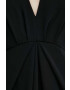 The Kooples rochie culoarea negru mini drept - Pled.ro