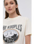 The Kooples Tricou din bumbac - Pled.ro