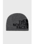 The North Face beanie cu două fețe culoarea negru din tesatura neteda - Pled.ro