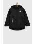 The North Face geaca copii culoarea negru - Pled.ro