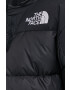 The North Face Geacă de puf femei culoarea negru de iarnă - Pled.ro