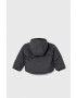 The North Face geacă reversibilă pentru bebeluși REVERSIBLE PERRITO HOODED JACKET culoarea negru - Pled.ro