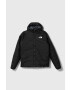 The North Face geaca reversibila pentru copii culoarea negru - Pled.ro