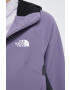 The North Face jacheta de exterior culoarea violet de tranzitie - Pled.ro