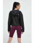 The North Face jacheta de exterior Cropped Quest culoarea negru de tranzitie oversize - Pled.ro