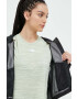 The North Face jacheta de exterior Cropped Quest culoarea negru de tranzitie oversize - Pled.ro