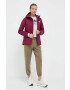 The North Face jacheta de exterior Quest culoarea bordo - Pled.ro