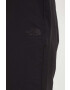 The North Face pantaloni femei culoarea negru mulata medium waist - Pled.ro