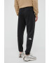 The North Face pantaloni de trening culoarea negru neted - Pled.ro