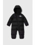 The North Face salopeta din puf pentru bebelusi BABY 1996 RETRO NUPTSE ONE PIECE culoarea negru - Pled.ro