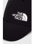 The North Face sapca culoarea negru neted - Pled.ro