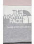 The North Face set de bumbac pentru bebelusi culoarea gri - Pled.ro