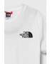 The North Face tricou de bumbac pentru copii S/S SIMPLE DOME TEE culoarea alb cu imprimeu - Pled.ro