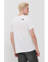 The North Face tricou din bumbac culoarea alb neted - Pled.ro