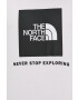 The North Face tricou din bumbac culoarea alb neted - Pled.ro