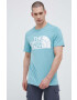 The North Face tricou din bumbac cu imprimeu - Pled.ro