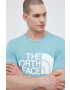 The North Face tricou din bumbac cu imprimeu - Pled.ro