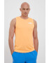 The North Face tricou sport Mountain Athletics culoarea portocaliu - Pled.ro