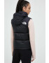 The North Face vesta 1996 RETRO NUPTSE VEST femei culoarea negru de iarna - Pled.ro