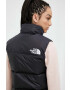 The North Face vesta 1996 RETRO NUPTSE VEST femei culoarea negru de iarna - Pled.ro