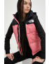 The North Face vesta de puf 1996 RETRO NUPTSE VEST femei culoarea roz de iarna - Pled.ro