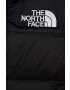 The North Face vesta de puf pentru copii culoarea negru - Pled.ro