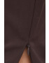 Tiger of Sweden pantaloni femei culoarea bordo drept medium waist - Pled.ro