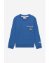 Timberland bluza copii Sweatshirt culoarea albastru marin neted - Pled.ro