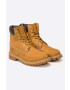 Timberland botine PREMIUM WATERPROOF BOOT femei culoarea maro cu toc plat izolare usoara 12909-WheatYello - Pled.ro