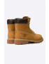 Timberland botine PREMIUM WATERPROOF BOOT femei culoarea maro cu toc plat izolare usoara 12909-WheatYello - Pled.ro