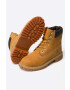 Timberland botine PREMIUM WATERPROOF BOOT femei culoarea maro cu toc plat izolare usoara 12909-WheatYello - Pled.ro