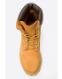 Timberland botine PREMIUM WATERPROOF BOOT femei culoarea maro cu toc plat izolare usoara 12909-WheatYello - Pled.ro