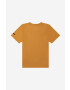 Timberland tricou de bumbac pentru copii Short Sleeves Tee-shirt culoarea portocaliu neted - Pled.ro