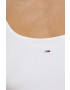 Tommy Jeans body femei culoarea alb - Pled.ro