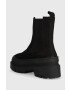 Tommy Jeans botine din piele intoarsa - Pled.ro