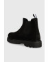 Tommy Jeans botine din piele intoarsa TJM CHELSEA HIGH BOOT barbati culoarea negru EM0EM01205 - Pled.ro