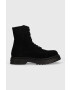 Tommy Jeans cizme din piele intoarsa TJM CASUAL BOOT SUEDE barbati culoarea negru EM0EM01336 - Pled.ro