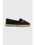 Tommy Jeans espadrile culoarea negru - Pled.ro