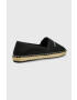 Tommy Jeans espadrile culoarea negru - Pled.ro