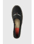 Tommy Jeans espadrile culoarea negru - Pled.ro