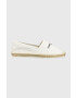 Tommy Jeans espadrile culoarea alb - Pled.ro