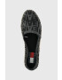 Tommy Jeans espadrile LOGOMANIA ESPADRILLE culoarea negru cu platforma EN0EN02079 - Pled.ro